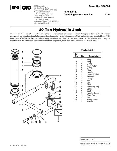 hydraulic bottle jack repair instructions